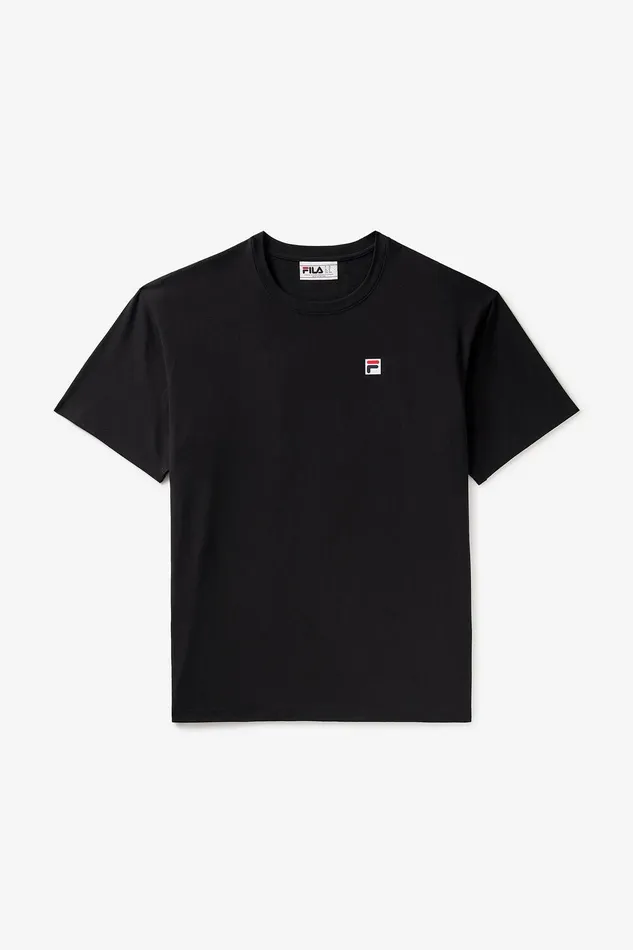 Tops and TShirts Women Fila Classic Relaxed Tee 001 Black