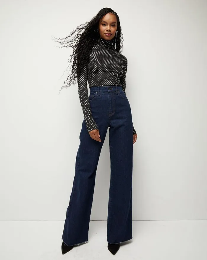 Tops and Tees Shop Veronica Beard Parke Embellished Top Black
