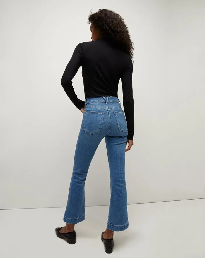 Tops and Tees Shop Veronica Beard Theresa Ruched Turtleneck Black