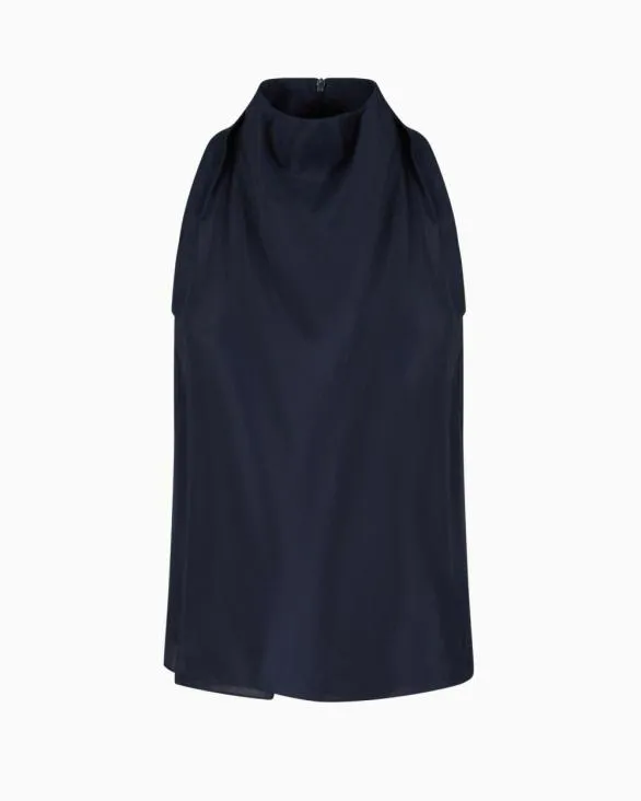 Tops Navyblue Women Armani Shirts And Tops