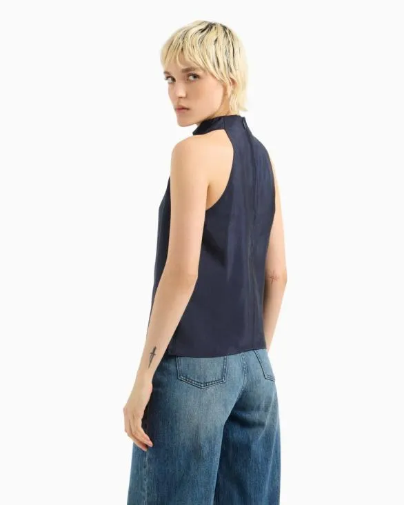 Tops Navyblue Women Armani Shirts And Tops Tops Navyblue Women Armani Shirts And Tops