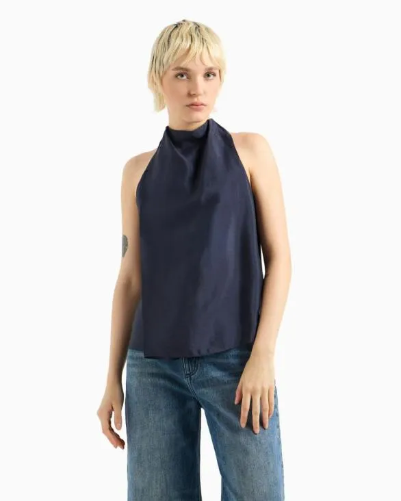 Tops Navyblue Women Armani Shirts And Tops Tops Navyblue Women Armani Shirts And Tops