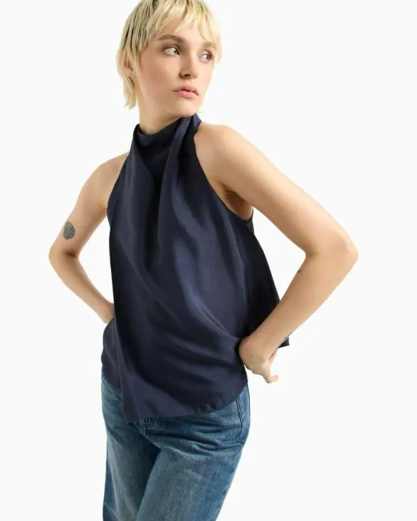Tops Navyblue Women Armani Shirts And Tops Tops Navyblue Women Armani Shirts And Tops