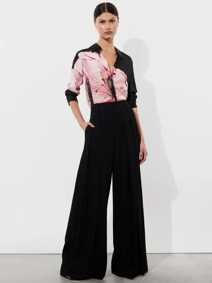 Tops Women Alice Olivia WILLA PLACKET TOP A Summer Day