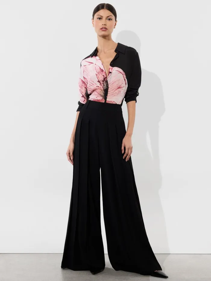 Tops Women Alice Olivia WILLA PLACKET TOP A Summer Day