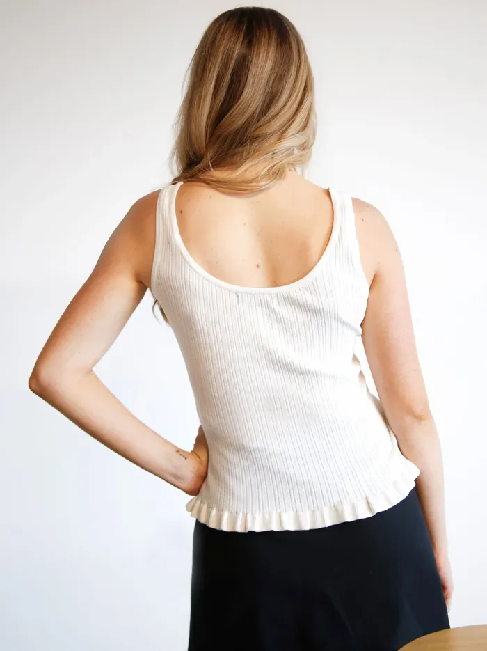 Tops Women Hadley RibKnit Tank Driftwood Able