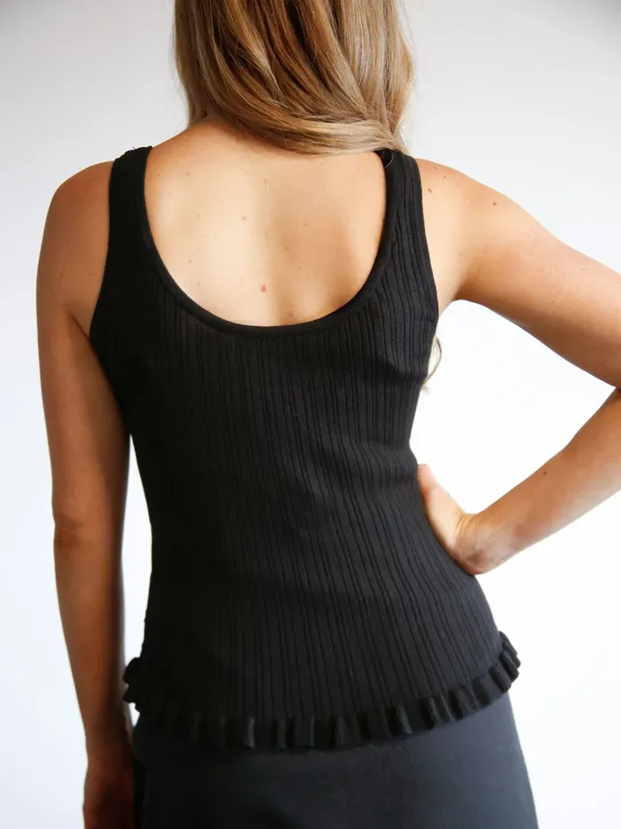 Tops Women Hadley RibKnit Tank Driftwood Able