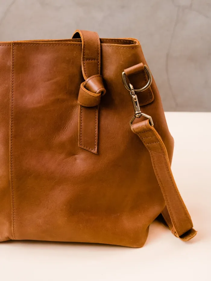 Totes and Shoulder Bags Rachel Utility Crossbody Cognac 8211 Able Women