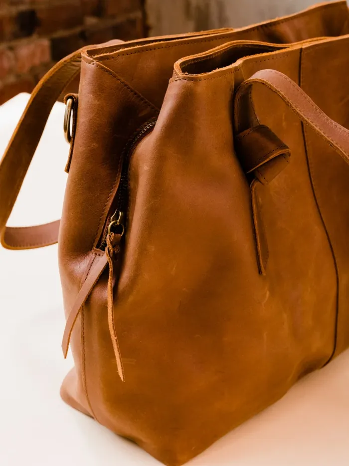 Totes and Shoulder Bags Rachel Utility Crossbody Cognac 8211 Able Women