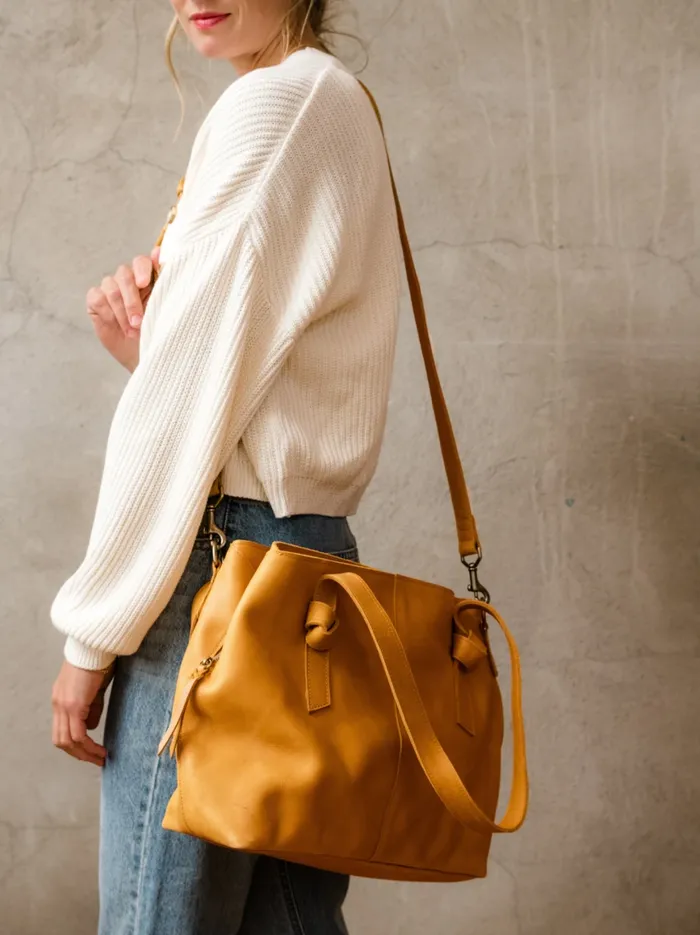 Totes and Shoulder Bags Rachel Utility Crossbody Cognac 8211 Able Women