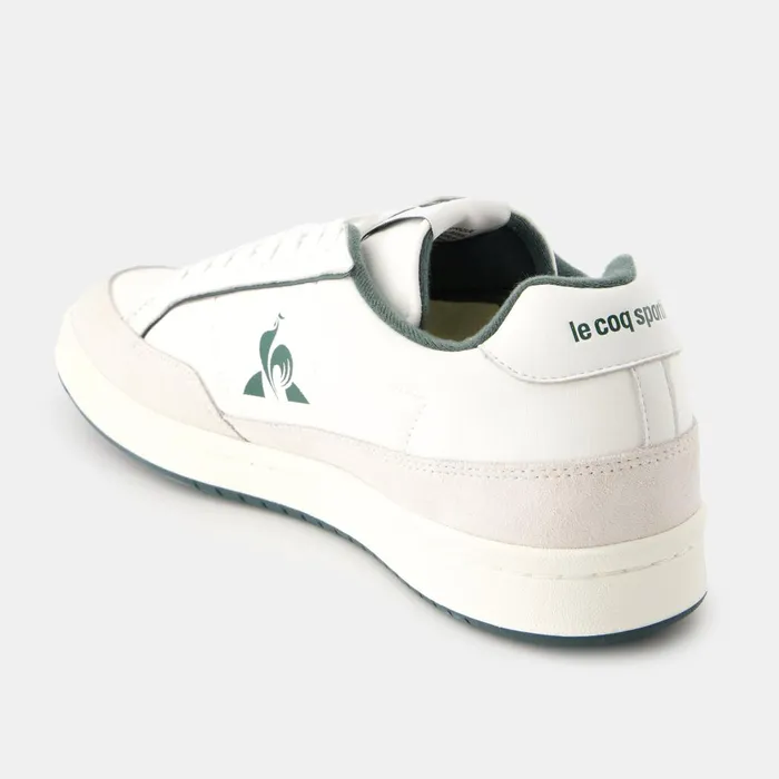 Trainers And Sneakers Men Le Coq Sportif Shoes NOAH2 RIPSTOP Optical White Trekking Green Trainers And Sneakers Men Le Coq Sportif Shoes NOAH2 RIPSTOP Optical White Trekking Green