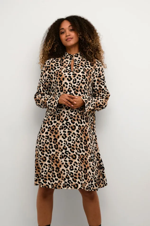 Trending Leopard Women CULTURE CUatlas Leopard Dress