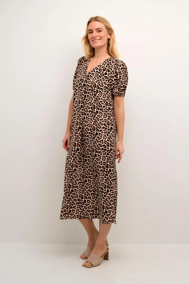 Trending Leopard Women CULTURE CUbesti Leopard Dress