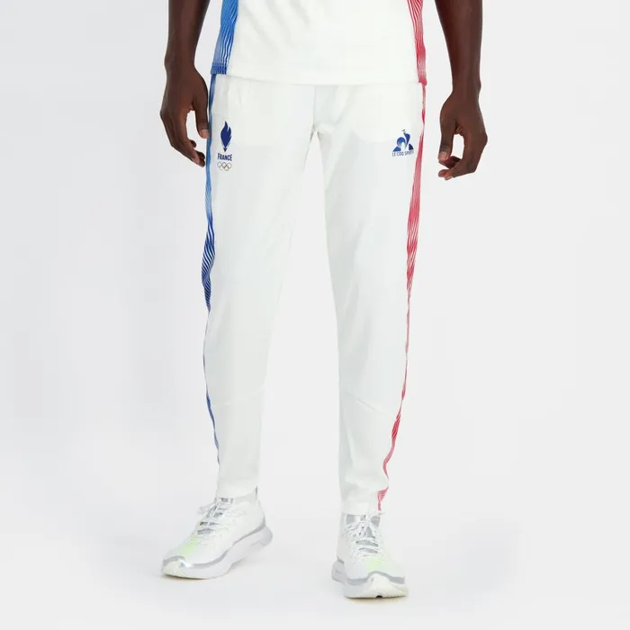 Trousers And Joggers Men Le Coq Sportif France039s Olympic Team Trousers Marshmallow Trousers And Joggers Men Le Coq Sportif France039s Olympic Team Trousers Marshmallow