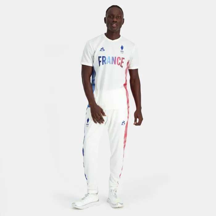 Trousers And Joggers Men Le Coq Sportif France039s Olympic Team Trousers Marshmallow