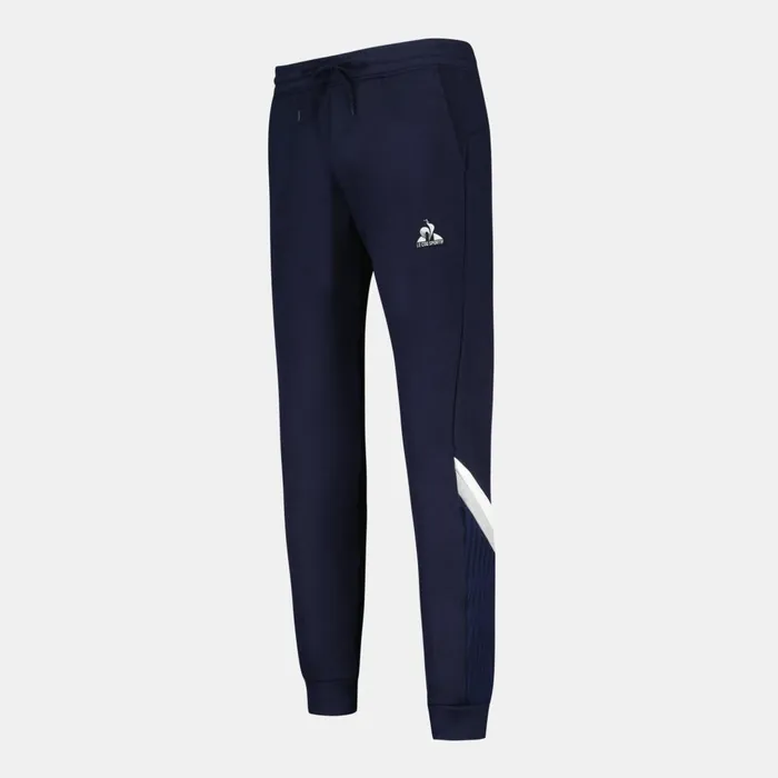 Trousers And Joggers Men Le Coq Sportif Hritage Pantalon Slim Bleu Marine Homme
