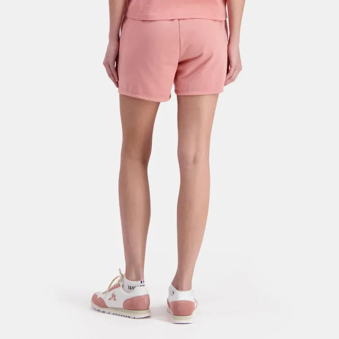 Trousers Joggers And Shorts Women Le Coq Sportif Essentiels Short Femme Rosette
