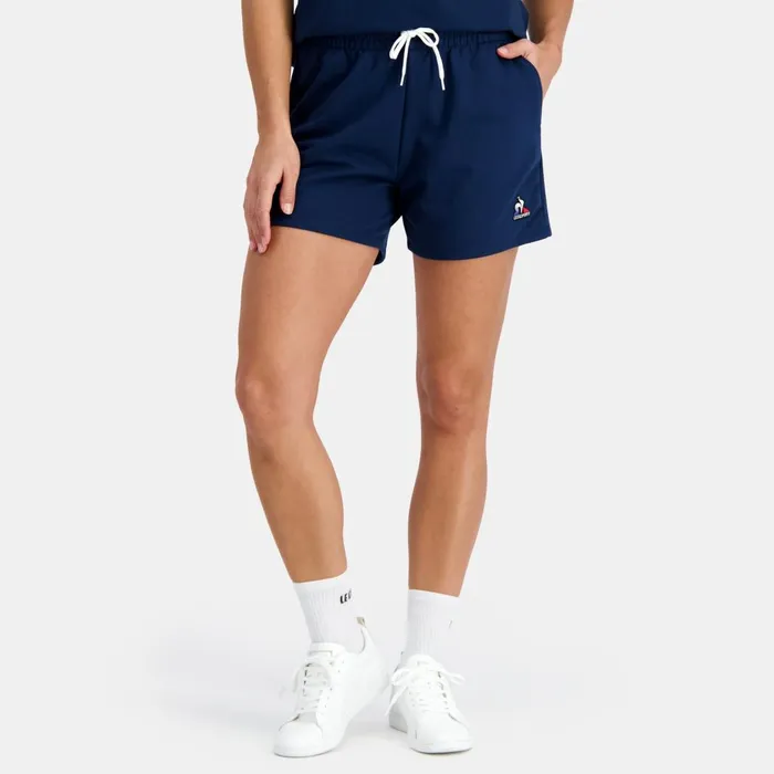 Trousers Joggers And Shorts Women Le Coq Sportif Essentiels Shorts Victory Blue Trousers Joggers And Shorts Women Le Coq Sportif Essentiels Shorts Victory Blue