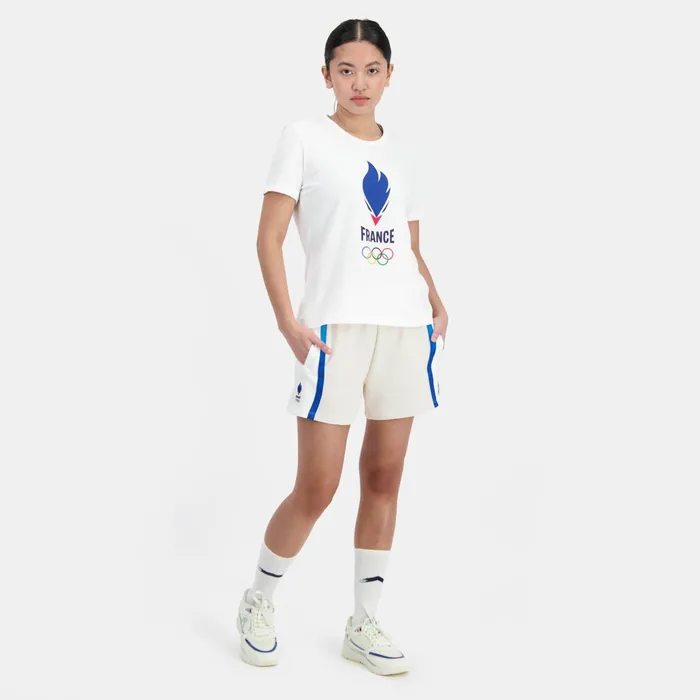 Trousers Joggers And Shorts Women Le Coq Sportif France039s Olympic Team Shorts