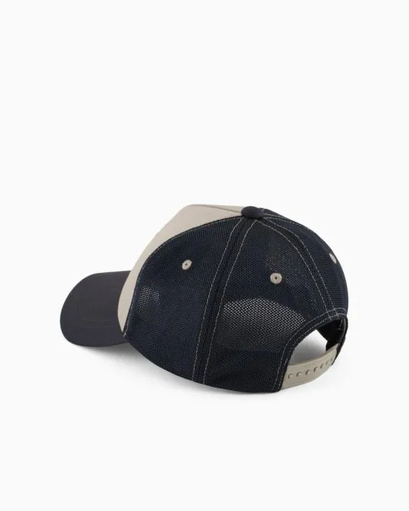 Twotone Visor Hat Beige Men Armani Hats And Gloves Twotone Visor Hat Beige Men Armani Hats And Gloves