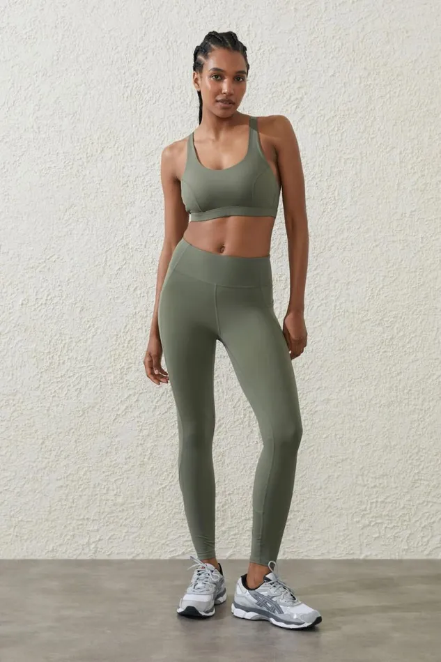 Ultra Luxe Mesh 78 Tight Sweet Green Women Cotton On Pants