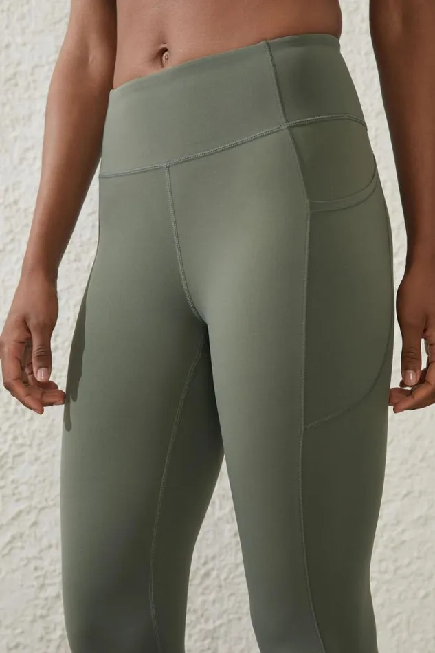 Ultra Luxe Mesh 78 Tight Sweet Green Women Cotton On Pants