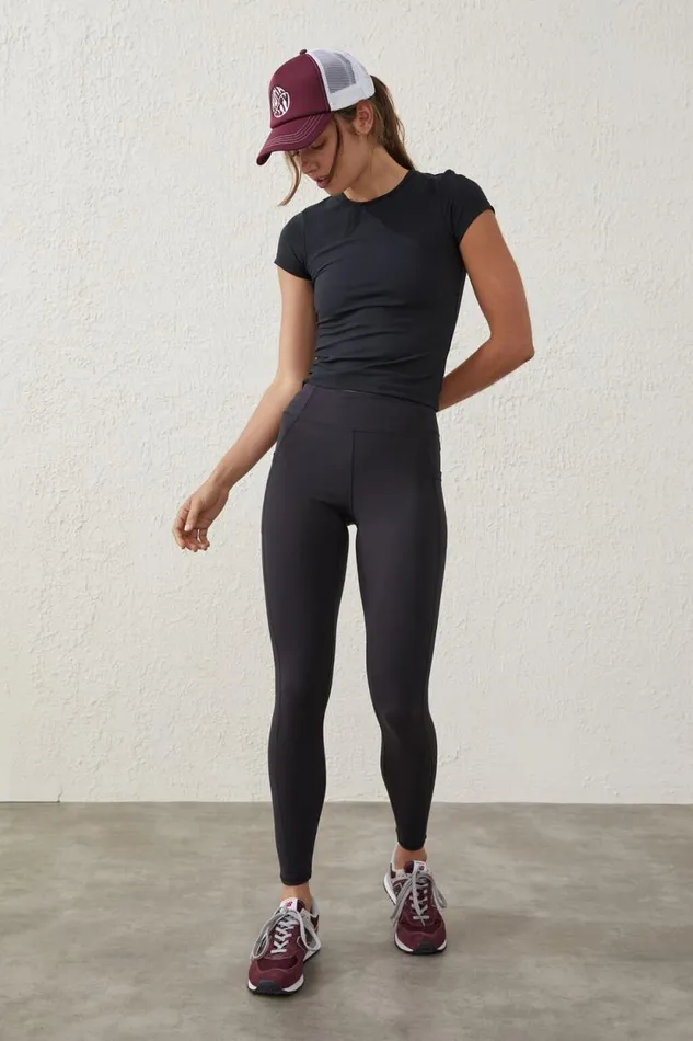 Ultra Soft Fitted Tshirt Black Women Cotton On Tops Ultra Soft Fitted Tshirt Black Women Cotton On Tops
