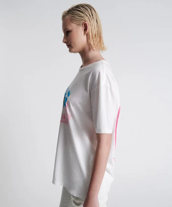 UTOPIAN MIAMI STATE ORGANIC UNISEX TEE Women One Teaspoon Tees and Tanks UTOPIAN MIAMI STATE ORGANIC UNISEX TEE Women One Teaspoon Tees and Tanks