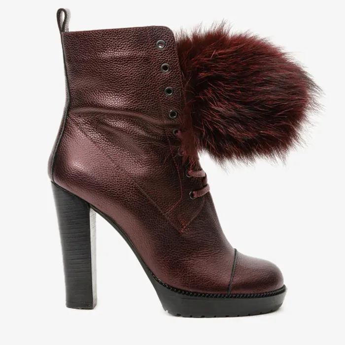 Vinci Leather Boots and Booties The Melo Burgundy Leather Natural Mid Calf Platform Heel Boot 8211 Women Vinci Leather Boots and Booties The Melo Burgundy Leather Natural Mid Calf Platform Heel Boot 8211 Women