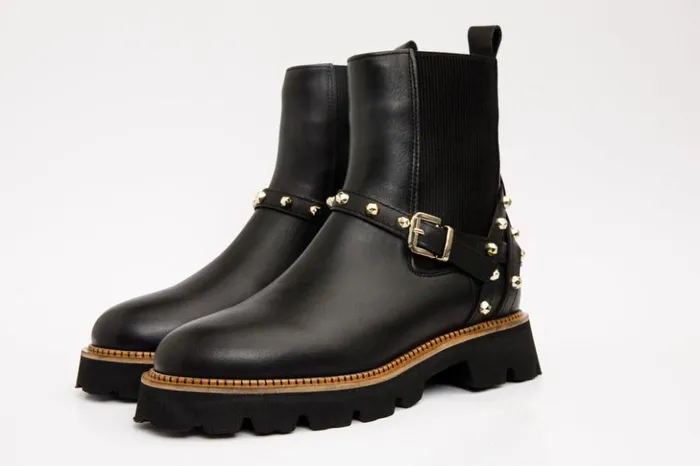 Vinci Leather Boots and Booties The Rabah Black Leather Boot 8211 Women