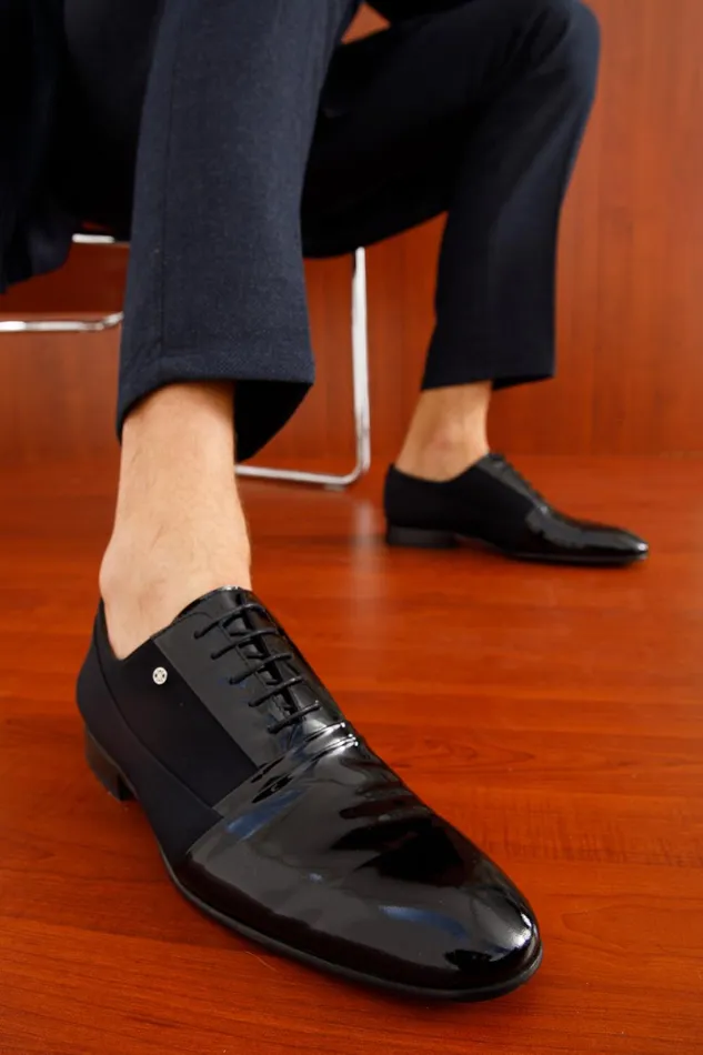 Vinci Leather Dress Shoes The Colombo Black Cap Toe Oxford Shoe 8211 Men