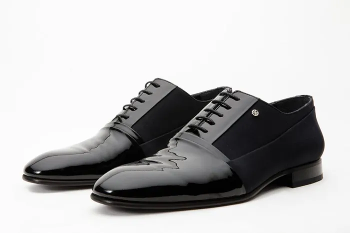 Vinci Leather Dress Shoes The Colombo Black Cap Toe Oxford Shoe 8211 Men