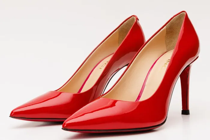 Vinci Leather Heels The Ege Red Leather Pump Fuchsia Sole Shoe 8211 Women