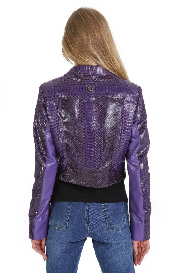 Vinci Leather Leather Jackets The Rubert Purble Pyht Leather Jacket 8211 Women