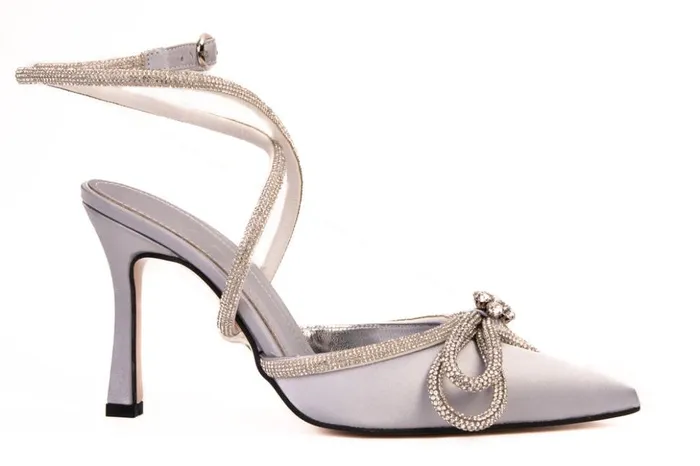 Vinci Leather Sandals The Floransa Silver Leather Pointy Toe Ankle Strap Sandal 8211 Women Vinci Leather Sandals The Floransa Silver Leather Pointy Toe Ankle Strap Sandal 8211 Women