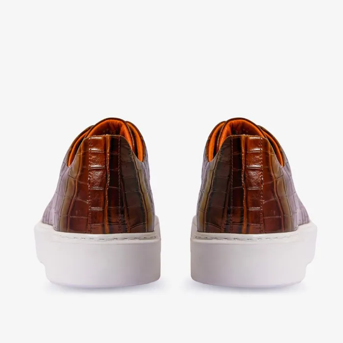 Vinci Leather Sneakers The Dublin Tan Leather Sneaker 8211 Men