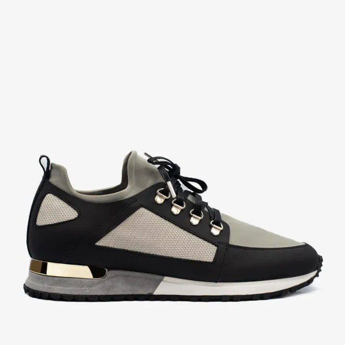 Vinci Leather Sneakers The Emir Grey Leather Sneaker 8211 Men