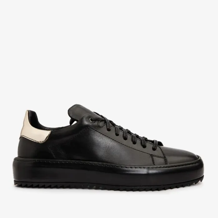 Vinci Leather Sneakers The Noble Black Leather Sneaker 8211 Men