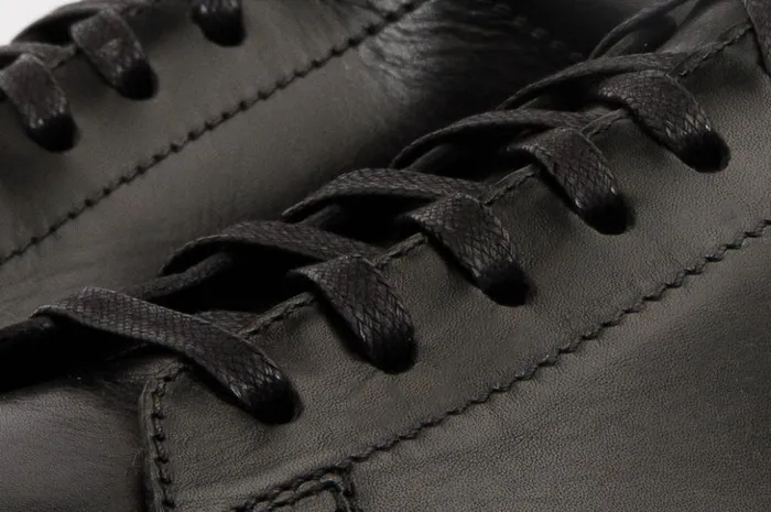 Vinci Leather Sneakers The Noble Black Leather Sneaker 8211 Men