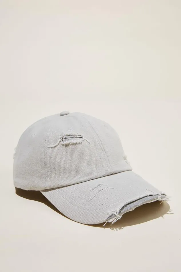 Vintage Dad Hat Washed Bone Men Cotton On Hats