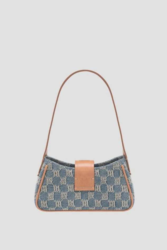 Washed Denim Shoulder Bag Mini Washed Denim Women MISBHV Bags