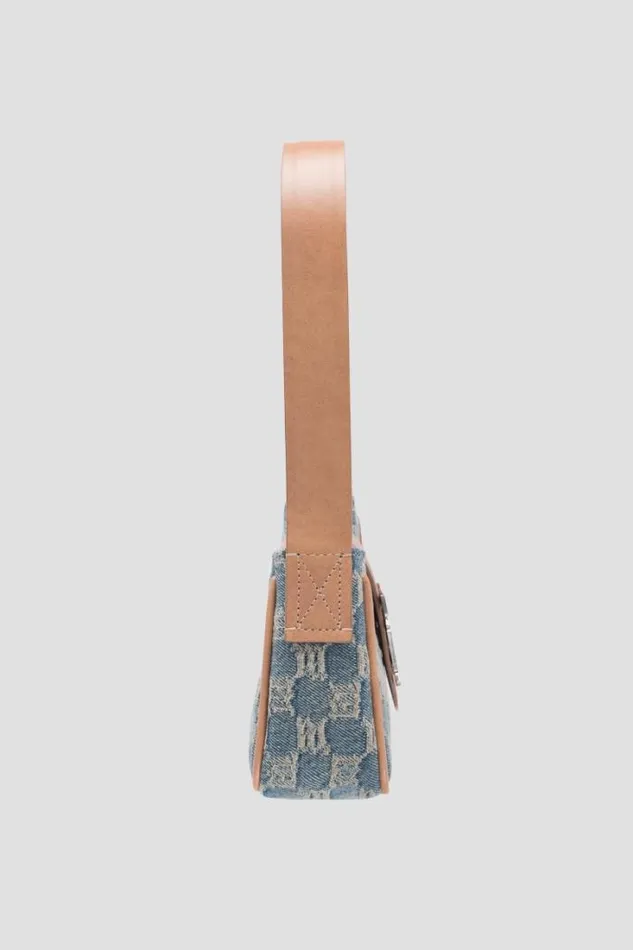 Washed Denim Shoulder Bag Mini Washed Denim Women MISBHV Bags