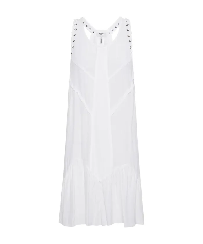 WHITE LACED CHARLESTON TIERED DRESS Women One Teaspoon Mini Dresses WHITE LACED CHARLESTON TIERED DRESS Women One Teaspoon Mini Dresses