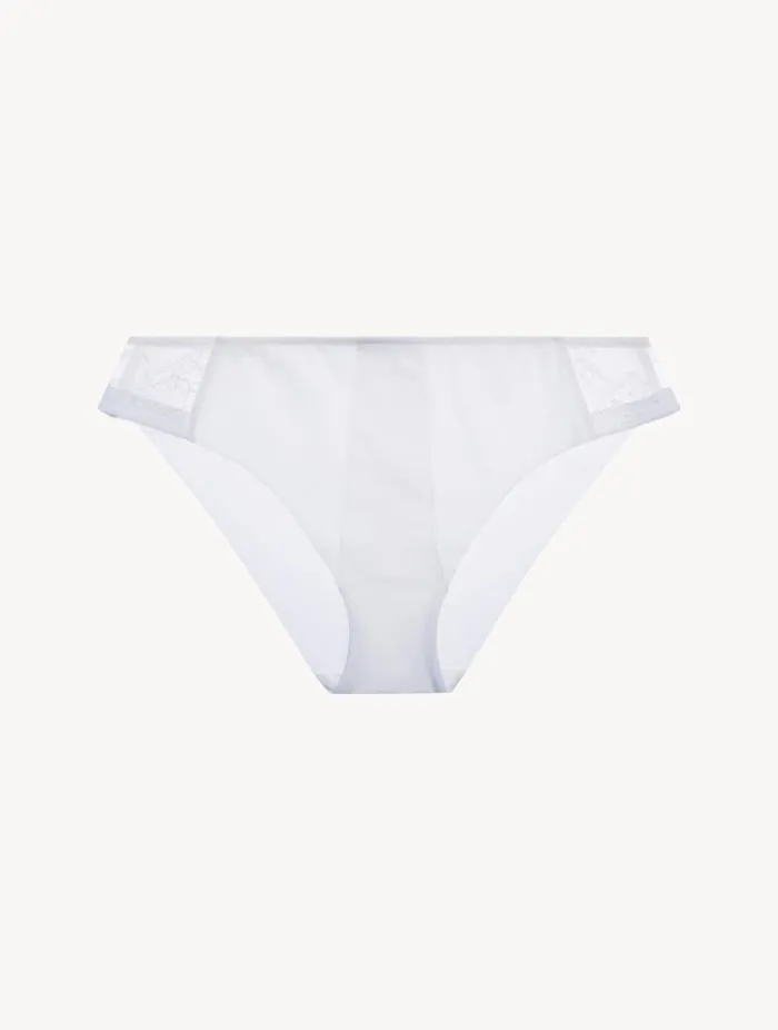 White Mid Rise Briefs Lingerie La Perla Midrise