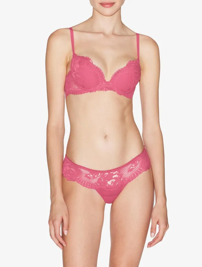 Wild Orchid Lace Thong Lingerie La Perla G String and Thong