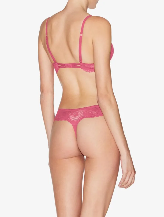 Wild Orchid Lace Thong Lingerie La Perla G String and Thong