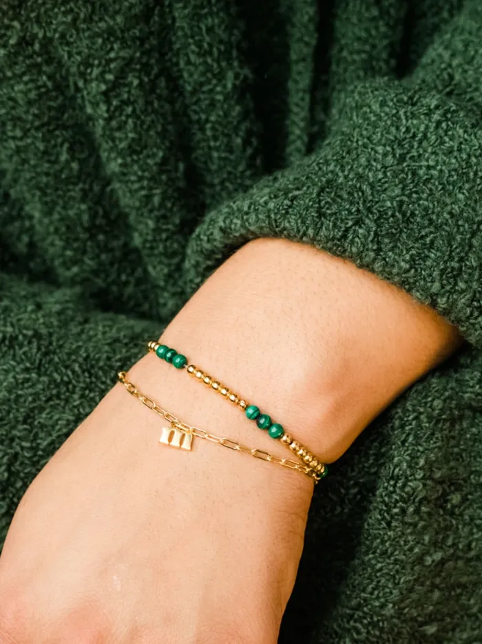 Women Able Essential Initial Bracelet 14k Goldfilled Personalized Jewelry