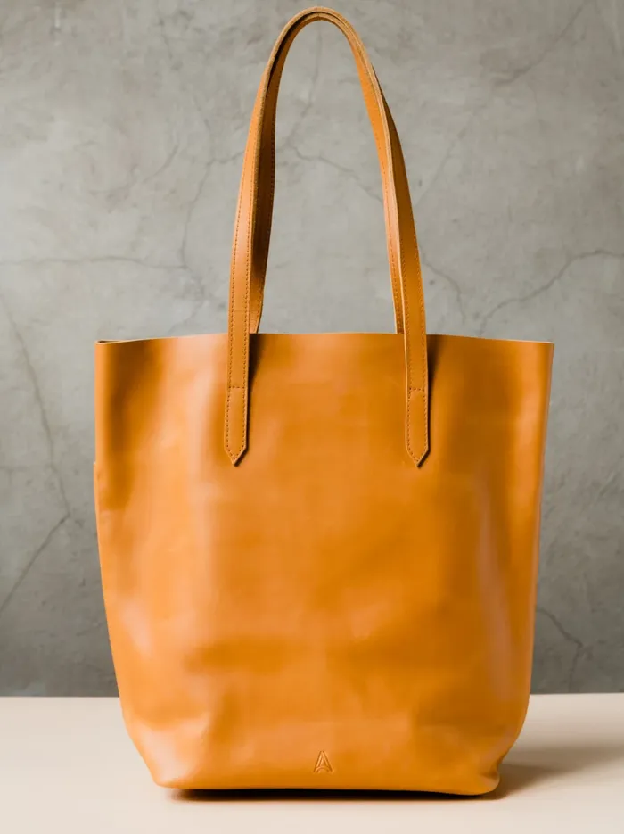 Women Able Selam Tote Cognac Totes and Shoulder Bags
