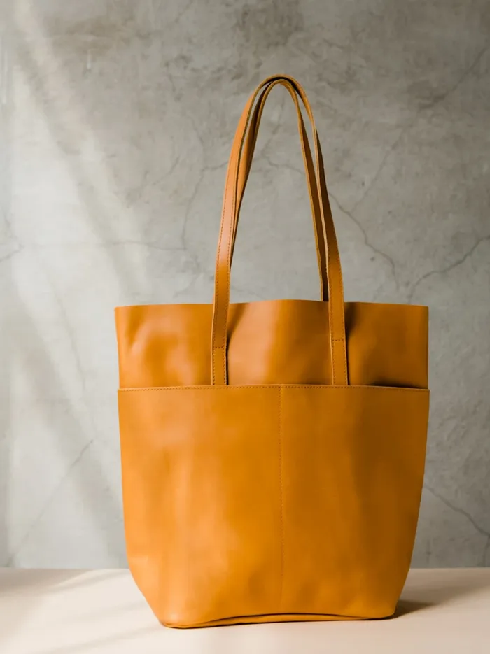 Women Able Selam Tote Cognac Totes and Shoulder Bags