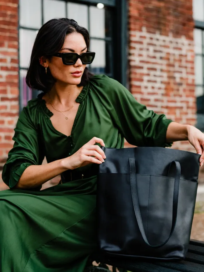 Women Able Selam Tote Cognac Totes and Shoulder Bags